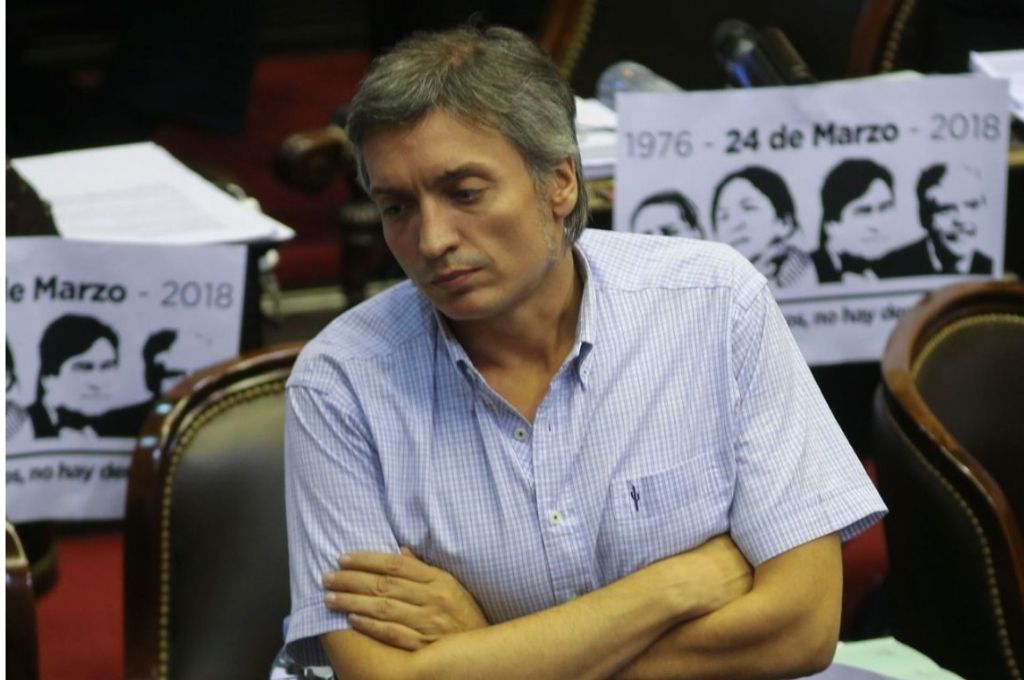 Máximo Kirchner renunció a la presidencia del bloque del Frente de Todos