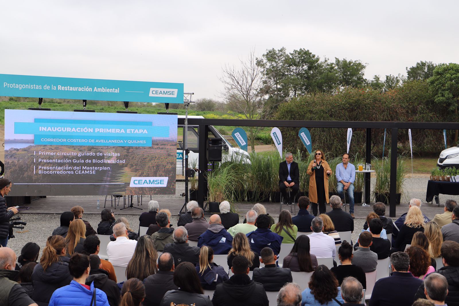 Se inauguró la primera etapa del Parque Metropolitano en CABA