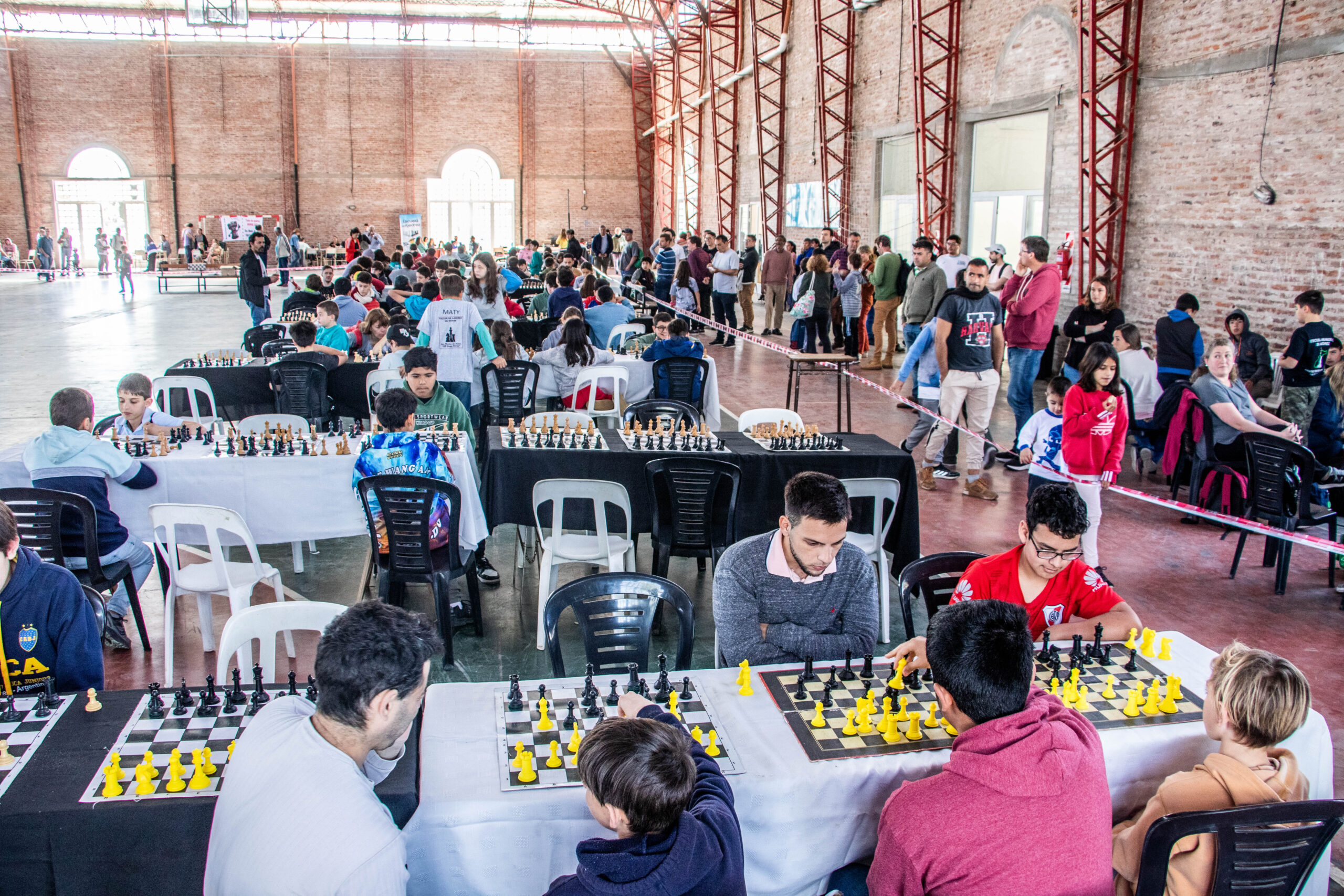 250 participantes llegaron a Junín para participar de un torneo provincial de Ajedrez