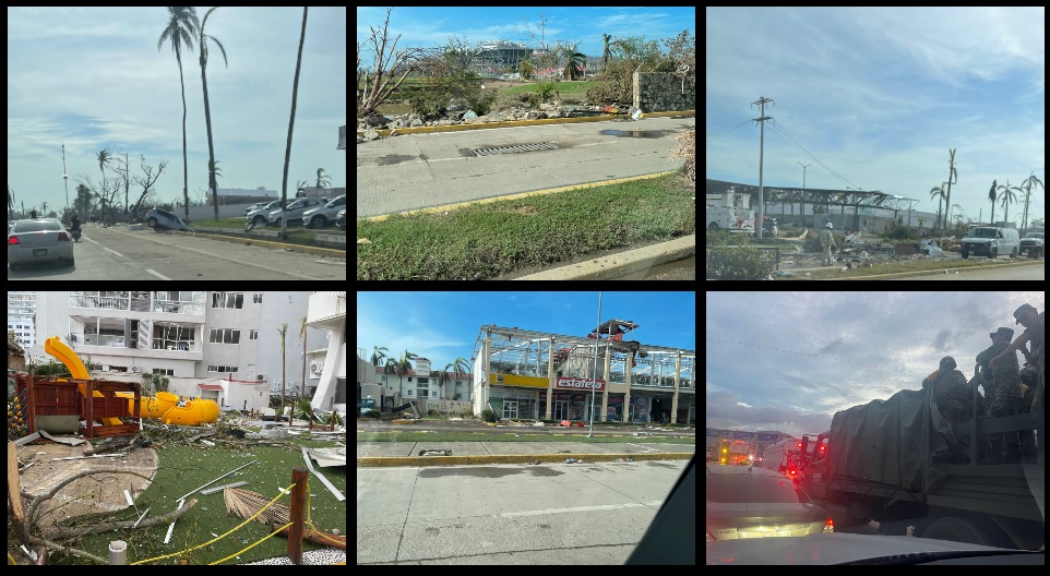 Diego Montiquín: Relato de un Argentino en Acapulco. Lo que queda después del huracán Otis