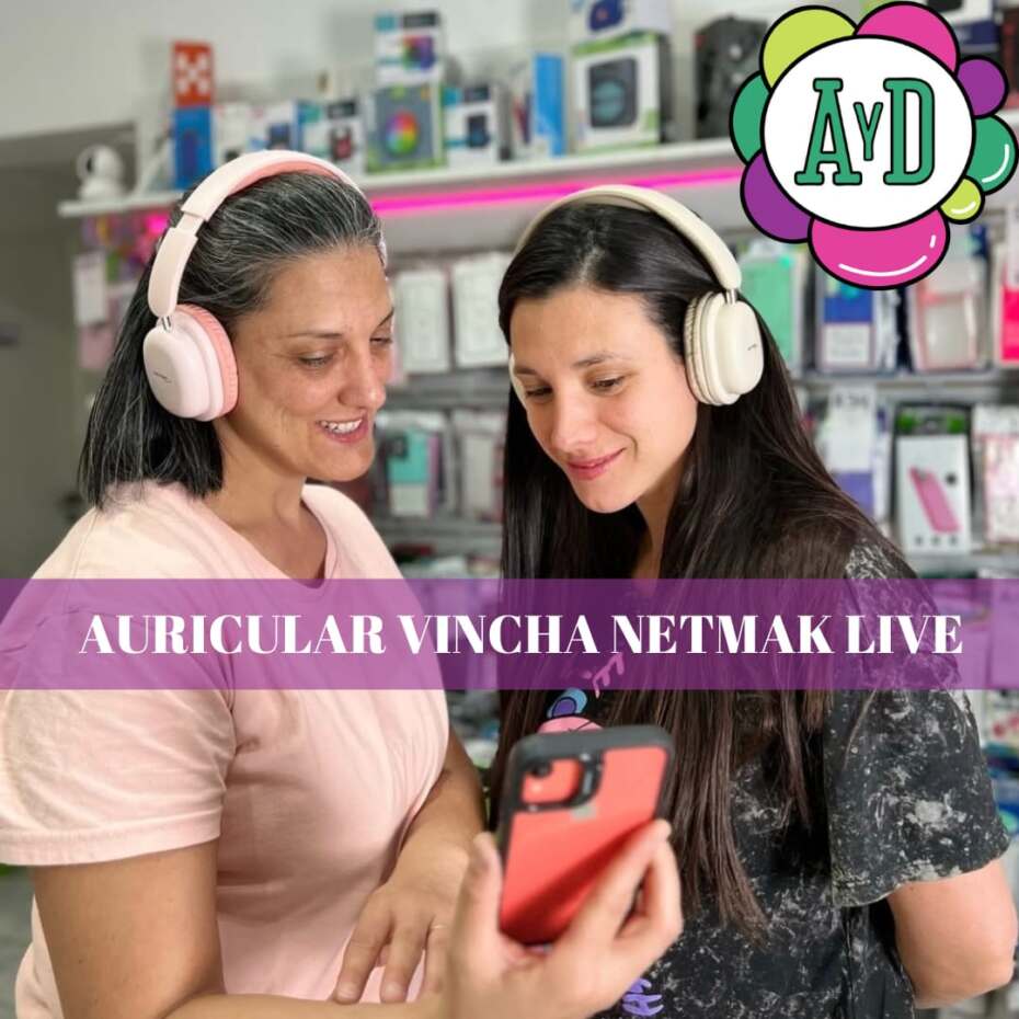 Hace como Agus y Delfi y disfruta de tu tiempo con estos hermosos auriculares de calidad!