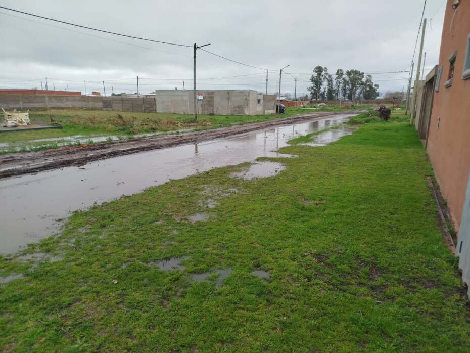 Imágenes que mostraban el estado de las calles en fecha 6 de agosto